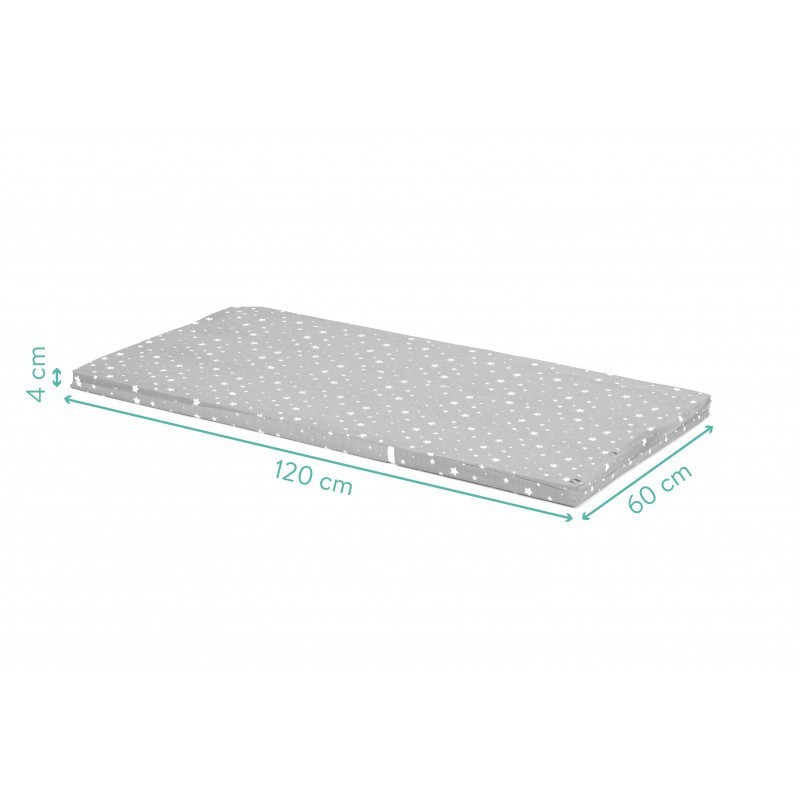 Saltea Copii Kreis Design Gri 120x60 - Confort Sigur - imagine 2