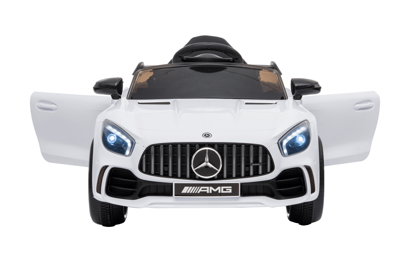 Masinuta Electrica Mercedes GTR-S 12V Alba - imagine 6