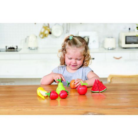 Hape Fructe de Feliat - Joc Educativ Lemn - imagine 5