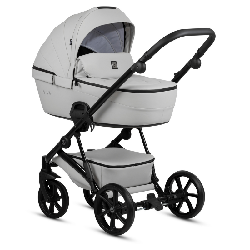 Carucior 2 in 1 Tutis Viva 5+ Cloud - Piele Eco