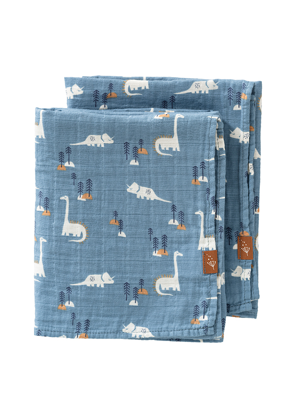 Set 2 museline Fresk Dino 70x60 cm - imagine 3