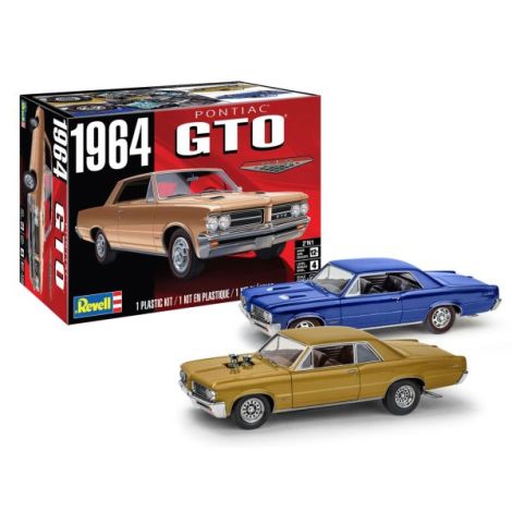 Revell Automacheta Pontiac '64 GTO - Kit Detaliat