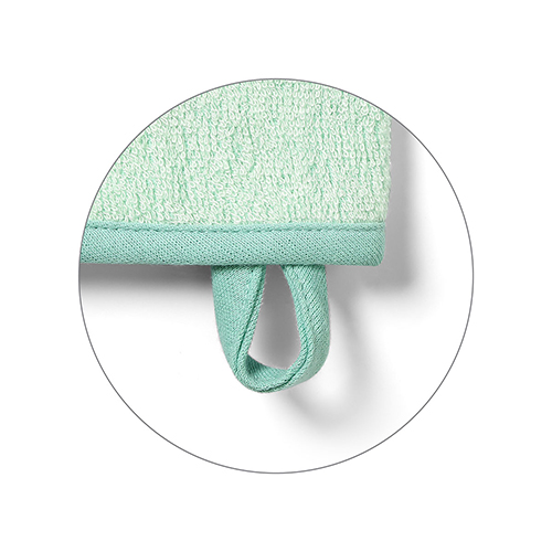 Mănușă baie BabyOno bambus verde, moale pentru bebe - imagine 5