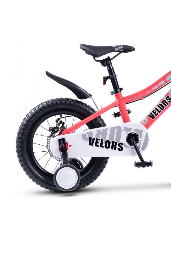 Bicicleta Velors 16" Roz Carpat pentru Copii 4-6 Ani - imagine 3