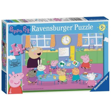 Puzzle Peppa Pig 35 piese Ravensburger Educativ - imagine 2