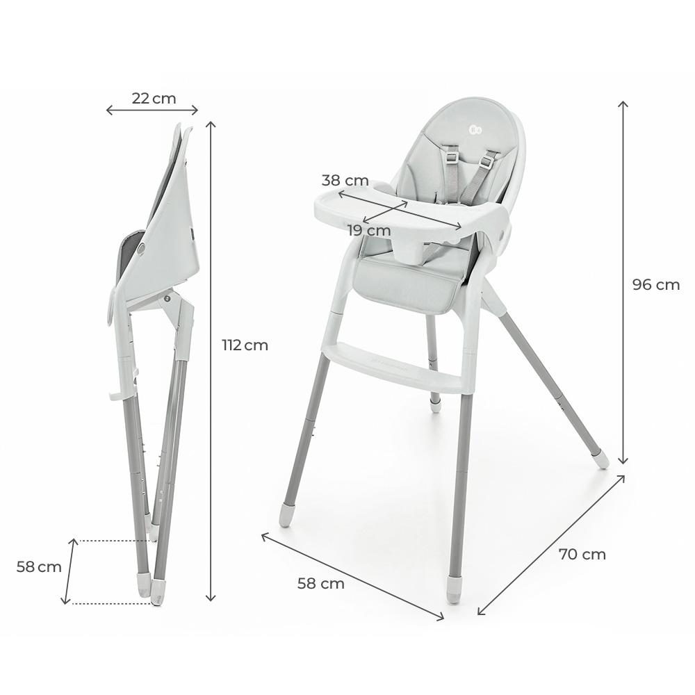 Scaun Kinderkraft Dinnly Transformabil 15kg - imagine 2