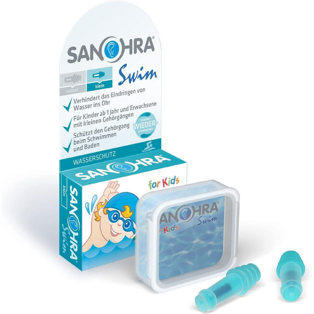 Dopuri Urechi Inot Sanohra Swim Albastru 1an+ - imagine 8