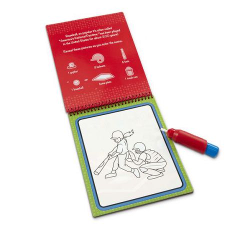 Carnet Reutilizabil Sporturi Melissa & Doug