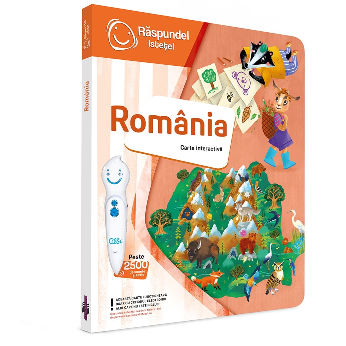 Carte Interactiva Romania - Raspundel Istetel