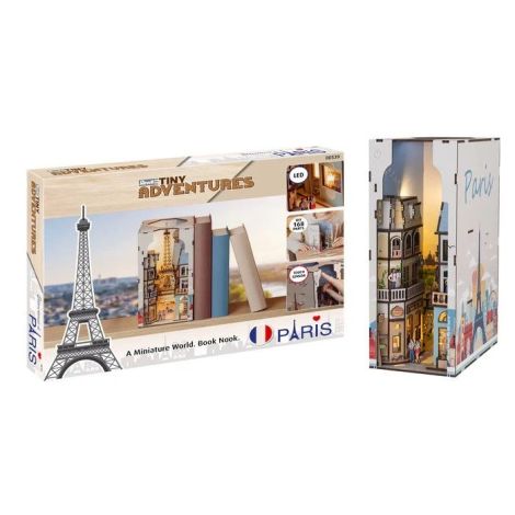 Revell Paris Book Nook - Lume Miniaturală Lemn