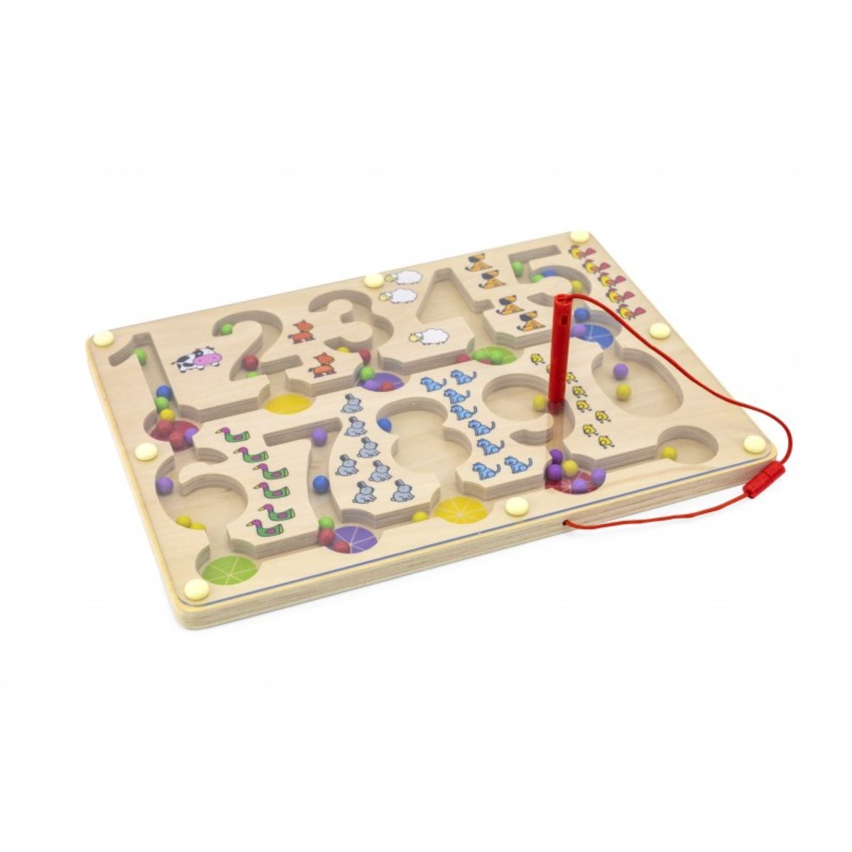 Labirint Magnetic Viga | Jucarie Educativa Lemn