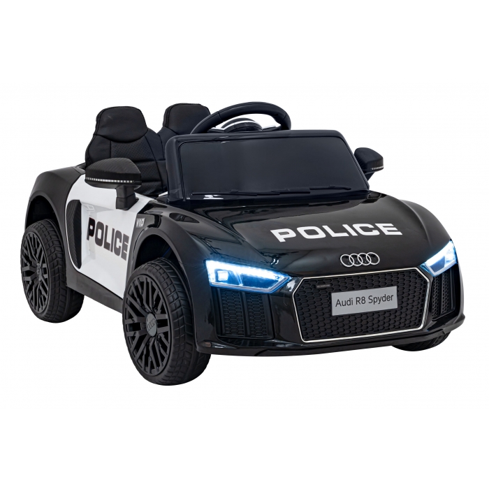 Masinuta Electrica Audi R8 Police 70W - imagine 5