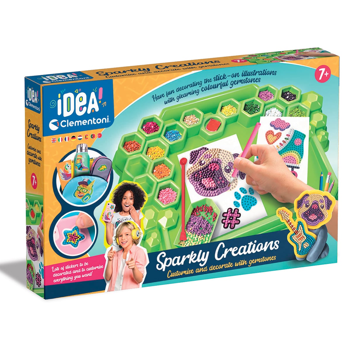 Set Sparkly Creations Clementoni | Decoratiuni 3D