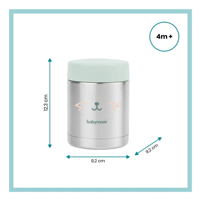 Recipient Mâncare Babymoov Oțel Inoxidabil - imagine 4