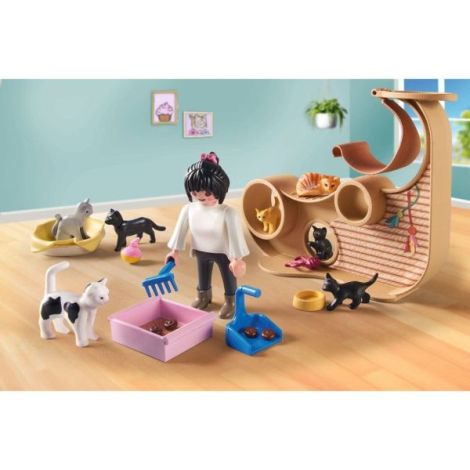 Playmobil Cafeneaua Pisicilor: Joacă Imaginativă - imagine 4