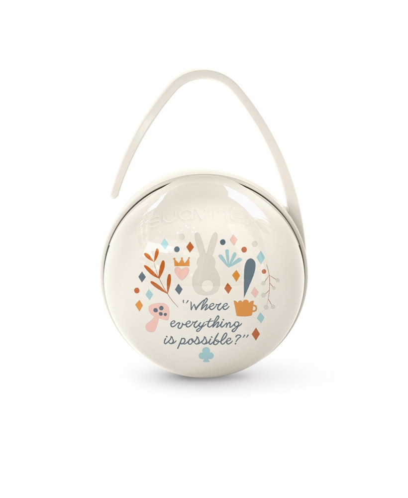 Cutie Suzetă Suavinex Wonderland Bej | Protecție - imagine 2