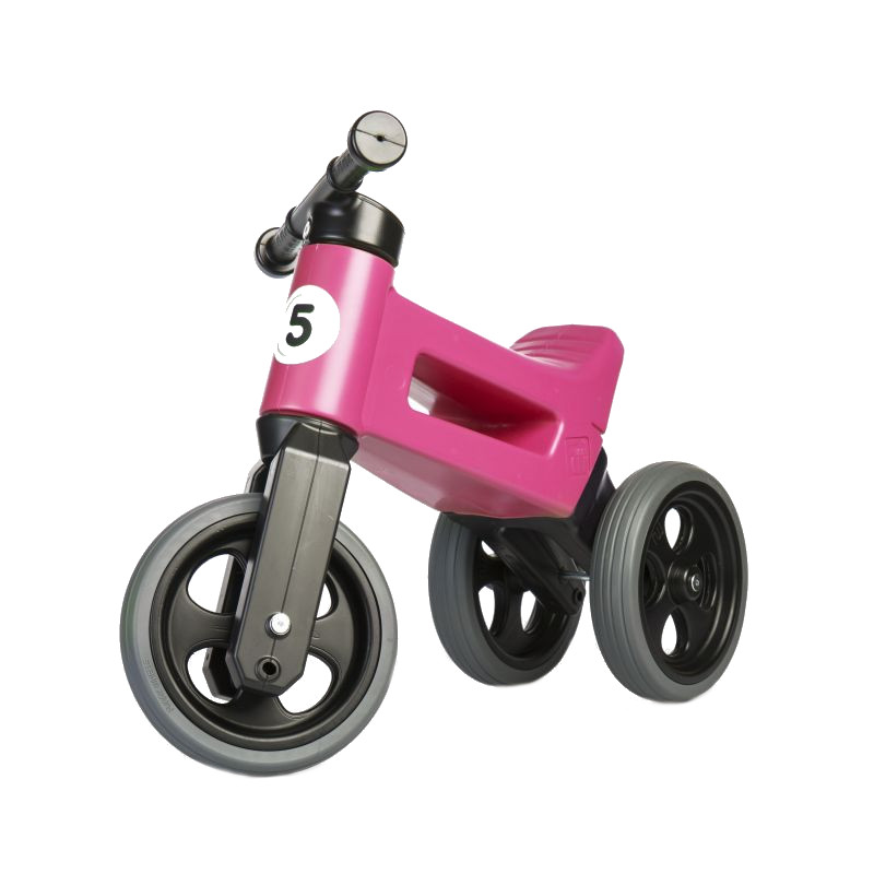 Bicicleta Funny Wheels 2in1 Pink, 1-3 Ani