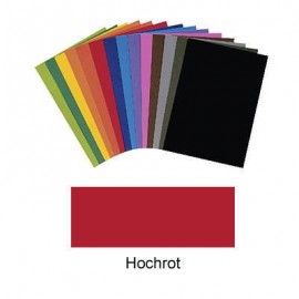 Carton colorat roșu 220g Folia