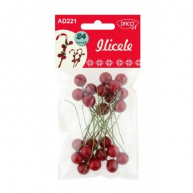 Set 24 Ilicele Decoratiuni Daco 1.2cm