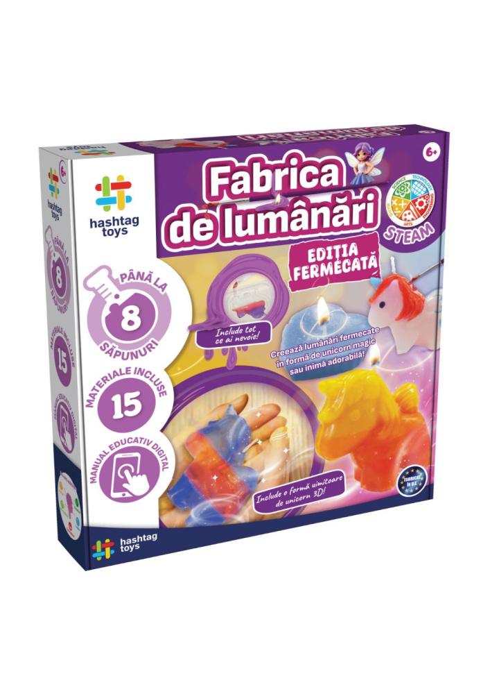 Set Viva Toys Fabrica de Lumanari - Creează și Decorează