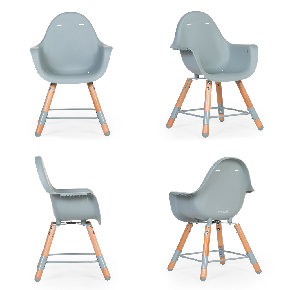 Scaun de masă reglabil Childhome Evolu 2 - imagine 3