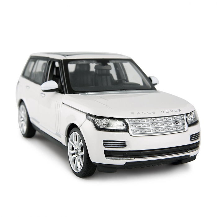 Masinuta Metalica Range Rover Alb Rastar 1:24