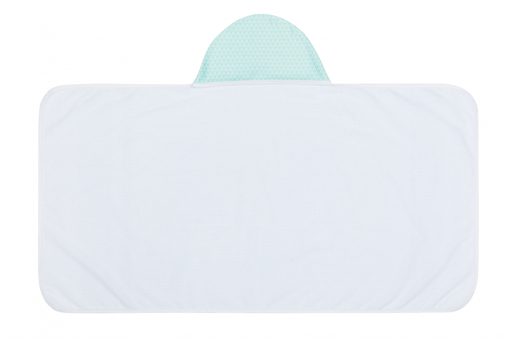 Prosop Bumbac cu Căciulă Fillikid Mint, 140x70cm - imagine 4