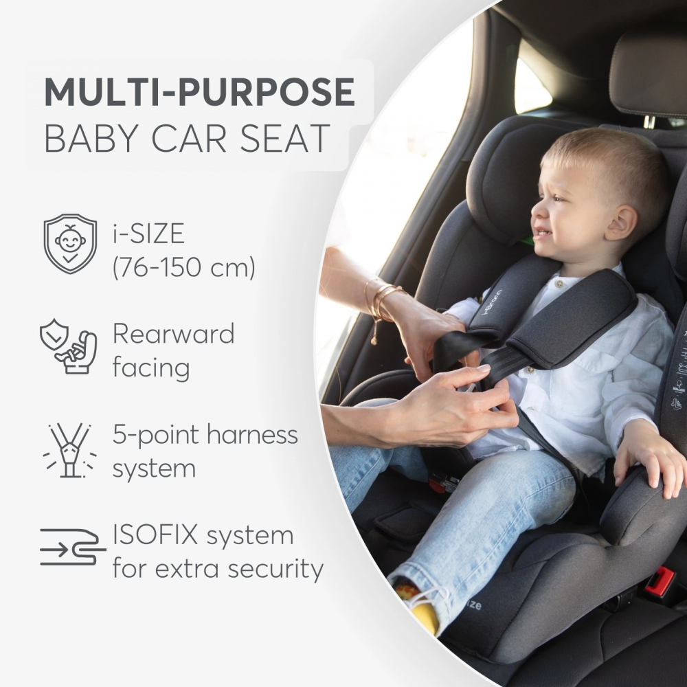 Scaun Auto Kikkaboo i-Bronn i-Size cu Isofix - imagine 6