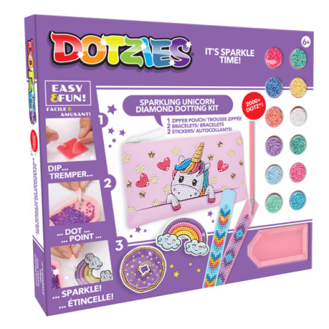 Set Diamond Dotz Unicorn 5-in-1 Creativ