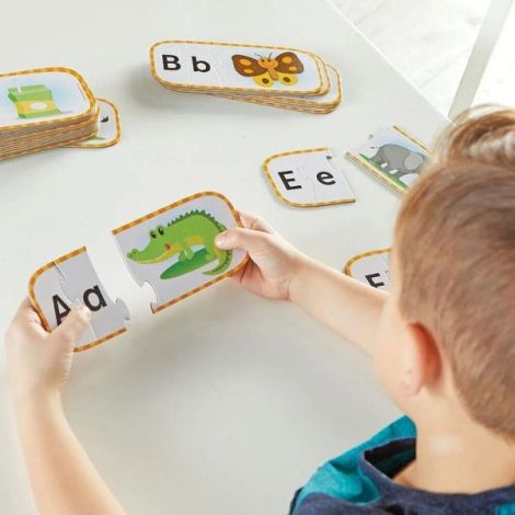 Set Puzzle Alfabet Learning Resources - Învățare Distractivă - imagine 2