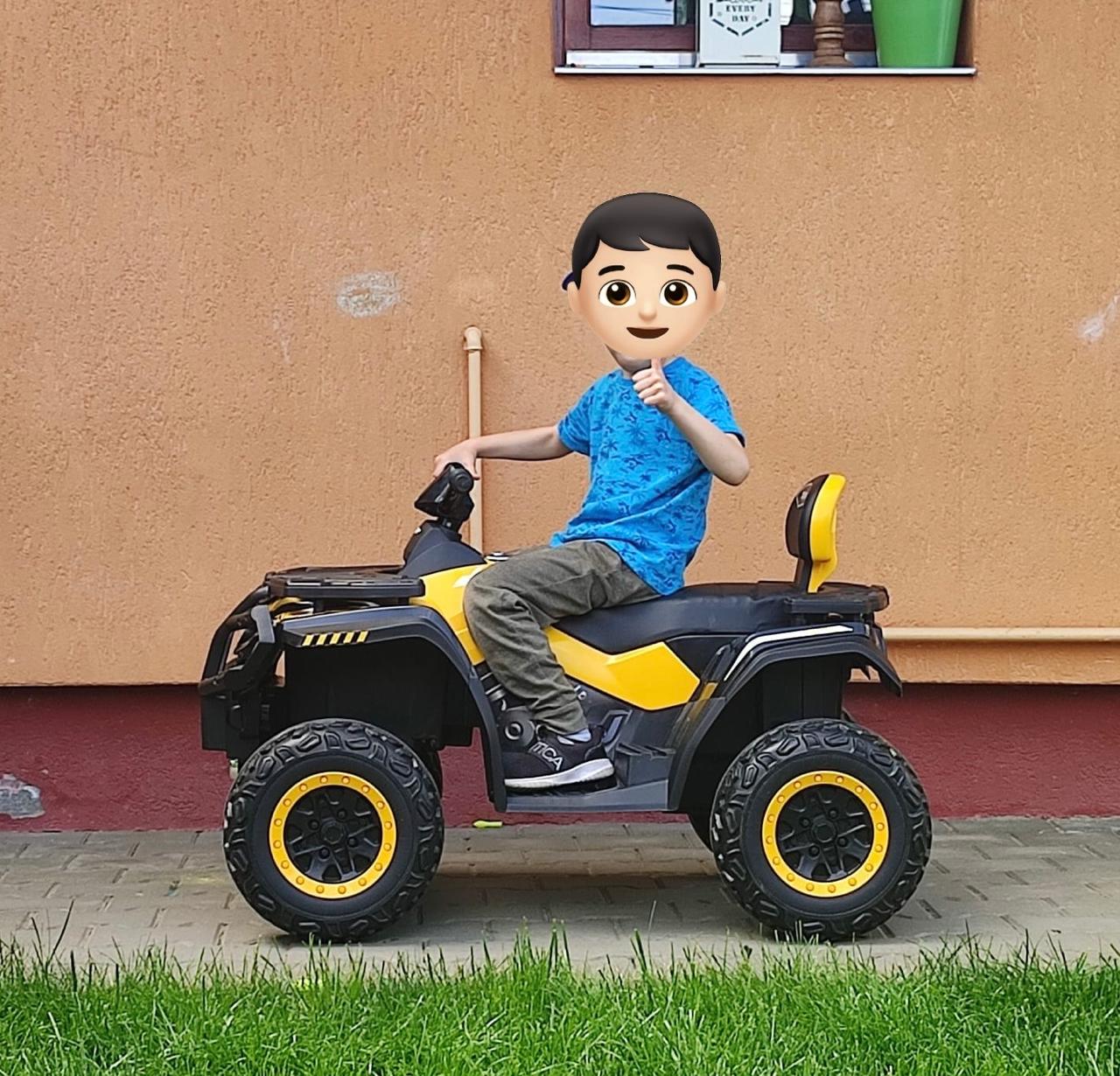 ATV Electric 24V 2 Locuri Roz Autokids - imagine 9