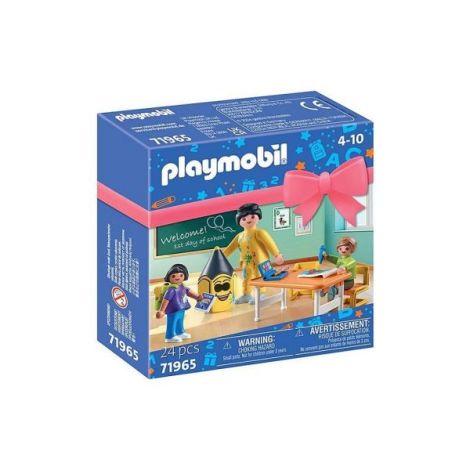 Playmobil Set Prima Zi de Scoala - Jucarie Educativa