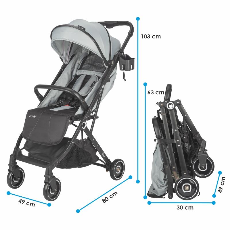 Carucior Sport Coccolle Alla Pliabil Compact, 5.6kg - imagine 6