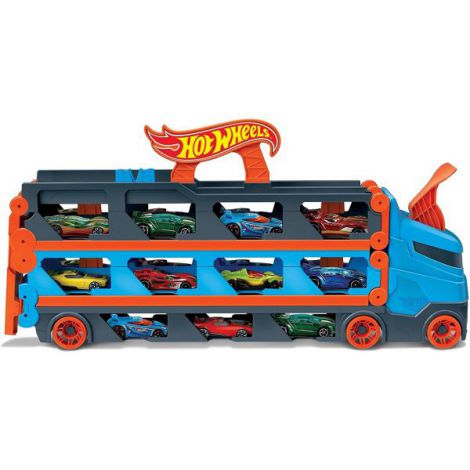 Hot Wheels Transportator-Pista 2-în-1 | Mattel - imagine 3