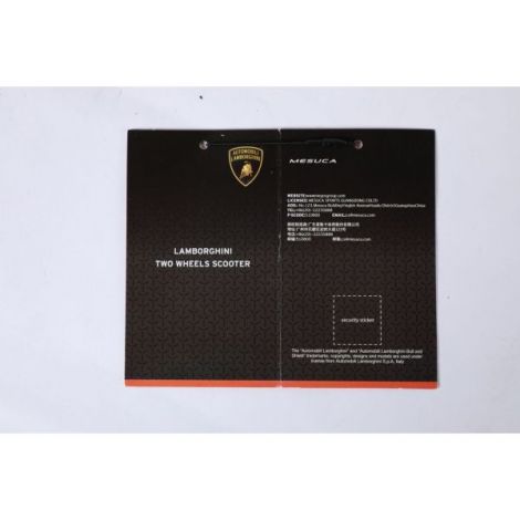 Trotinetă Lamborghini Mesuca - Aluminiu Orange - imagine 10