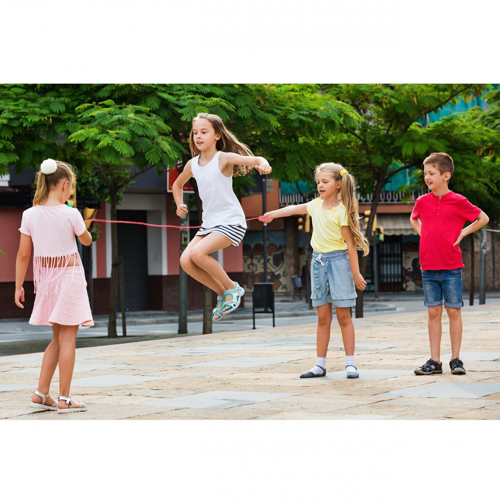Coarda de sărit Pink Malplay 2.6 m, Jucării Exterior - imagine 10
