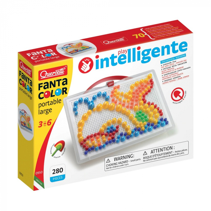 Quercetti Fantacolor Portabil 280 | Mozaic Creativ