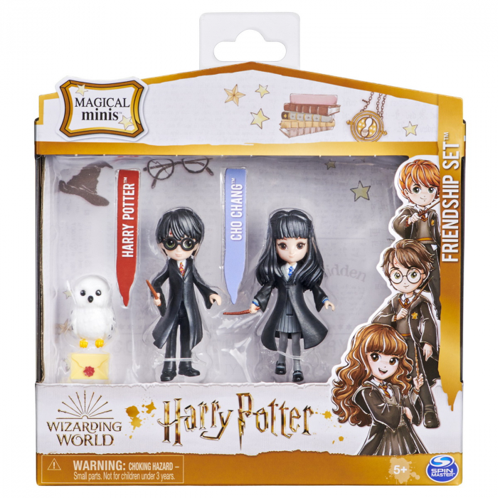 Set 2 Figurine Harry Potter si Cho Chang
