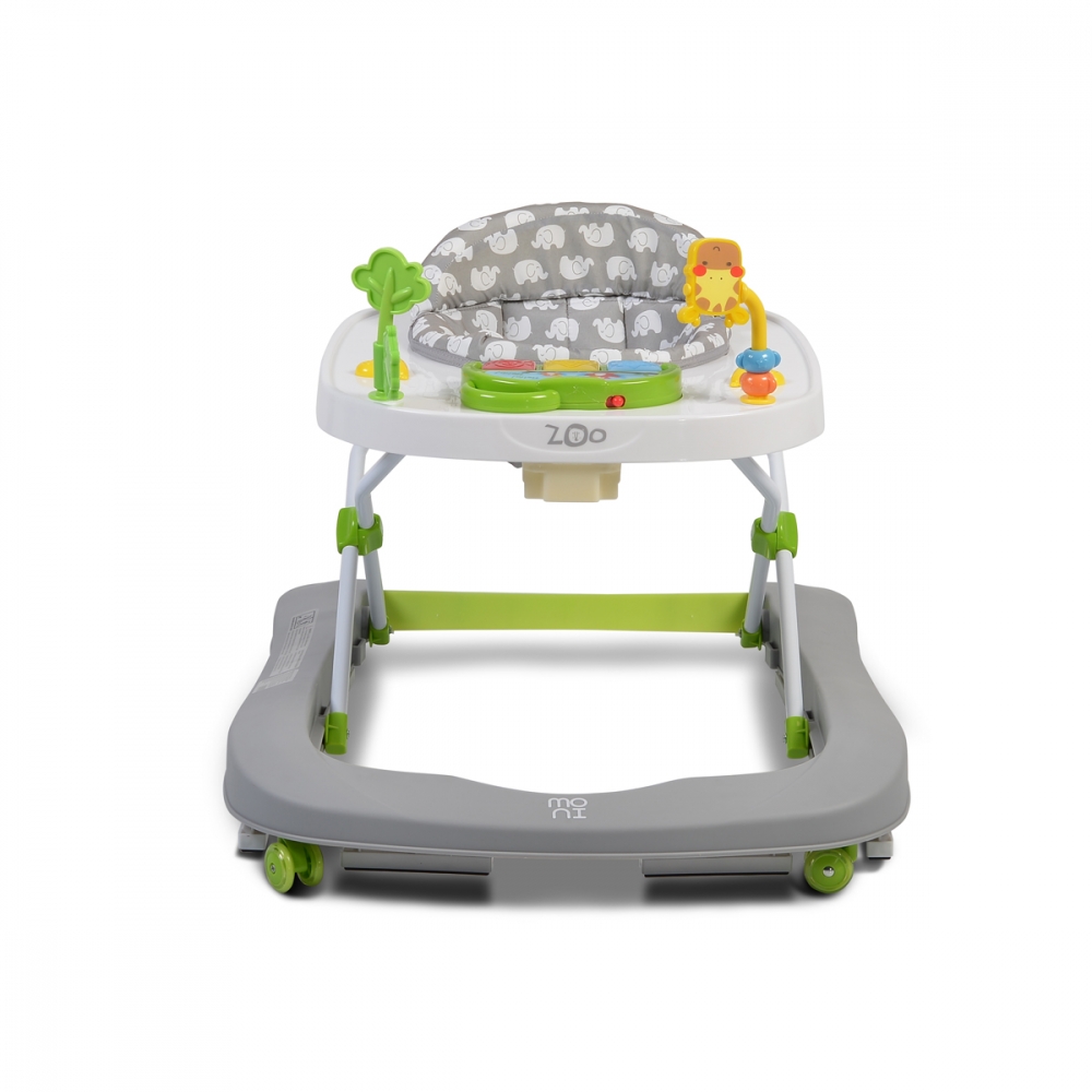 Premergator 2 in 1 Moni Zoo Grey | Primii Pasi Siguri