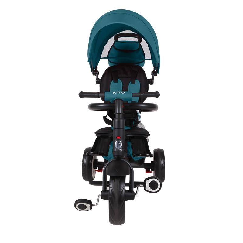 Tricicleta Qplay Rito+ Pliabilă Turcoaz - imagine 10