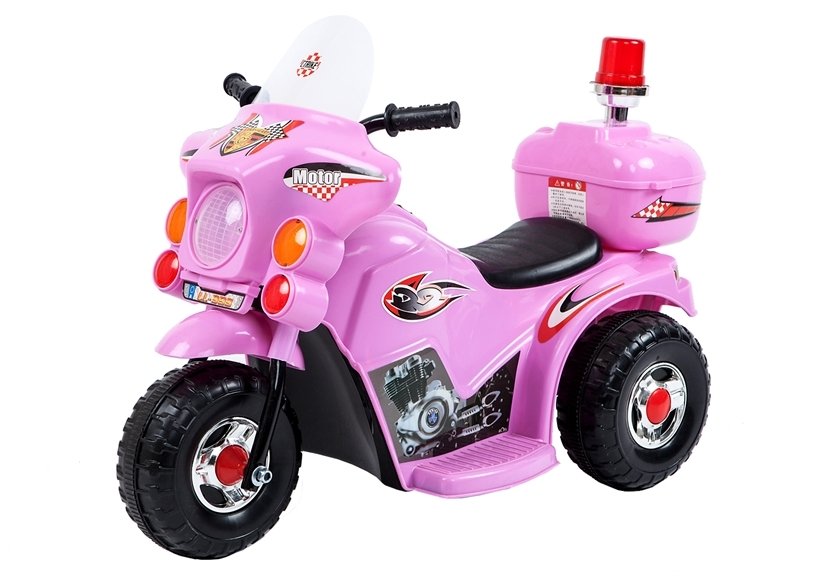 Motocicleta Electrică M7 R-Sport Roz cu Muzică și Lumini - imagine 3