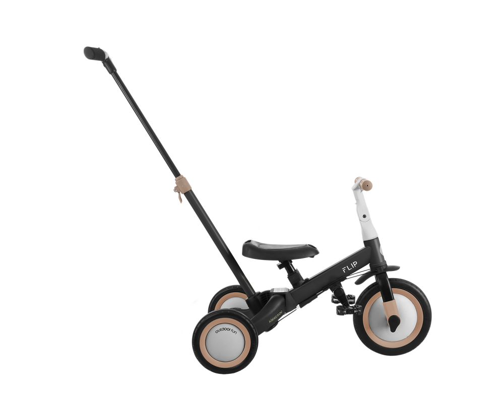 Tricicleta KikkaBoo Flip 5-in-1, Neagră - imagine 8