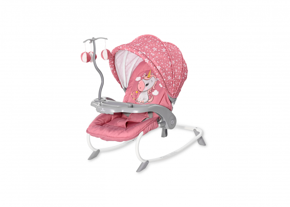 Fotoliu Balansoar Lorelli Dream Time Unicorn - imagine 2