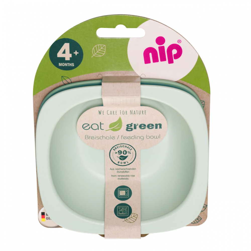 Set 2 castroane Nip Eat Green, Ecologice - imagine 6
