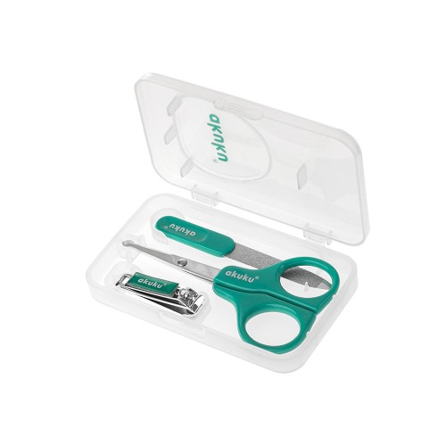 Kit manichiura Akuku Verde, siguranta pentru bebelusi - imagine 2