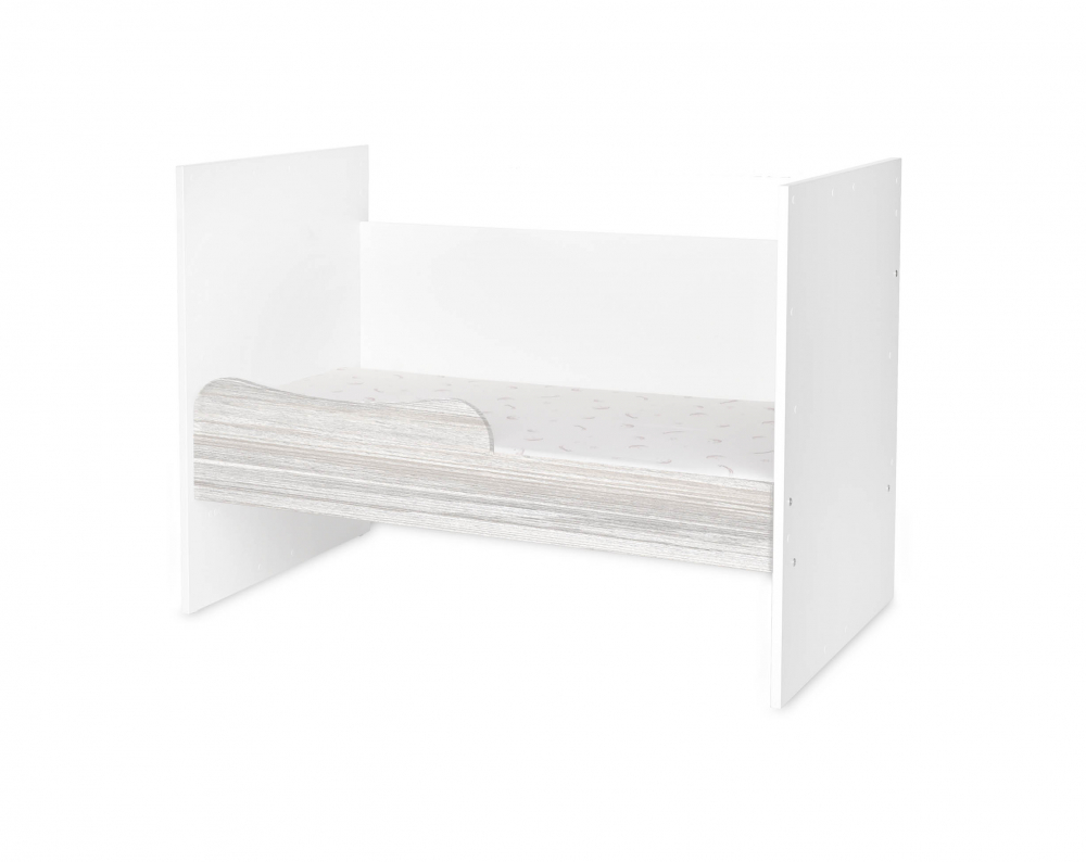 Patut Modular Lorelli Multi White, 5 Configuratii, 190x72 cm - imagine 6
