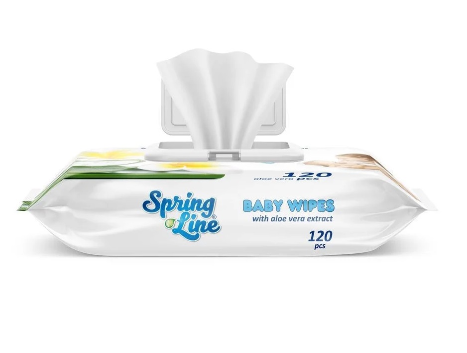 Doctor wipes Servetele umede cu Aloe, 120 buc - imagine 3