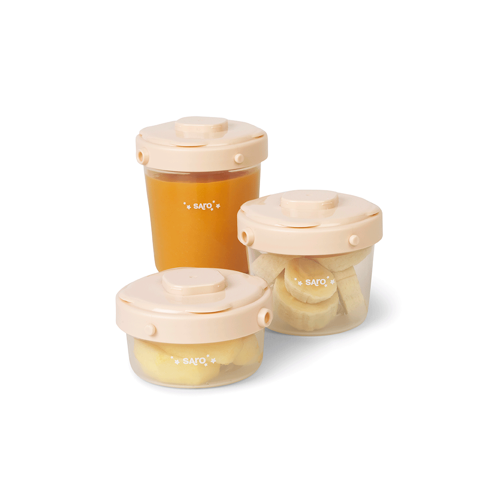 Set 3 Caserole Saro Baby pentru Alimente Bebe - imagine 4