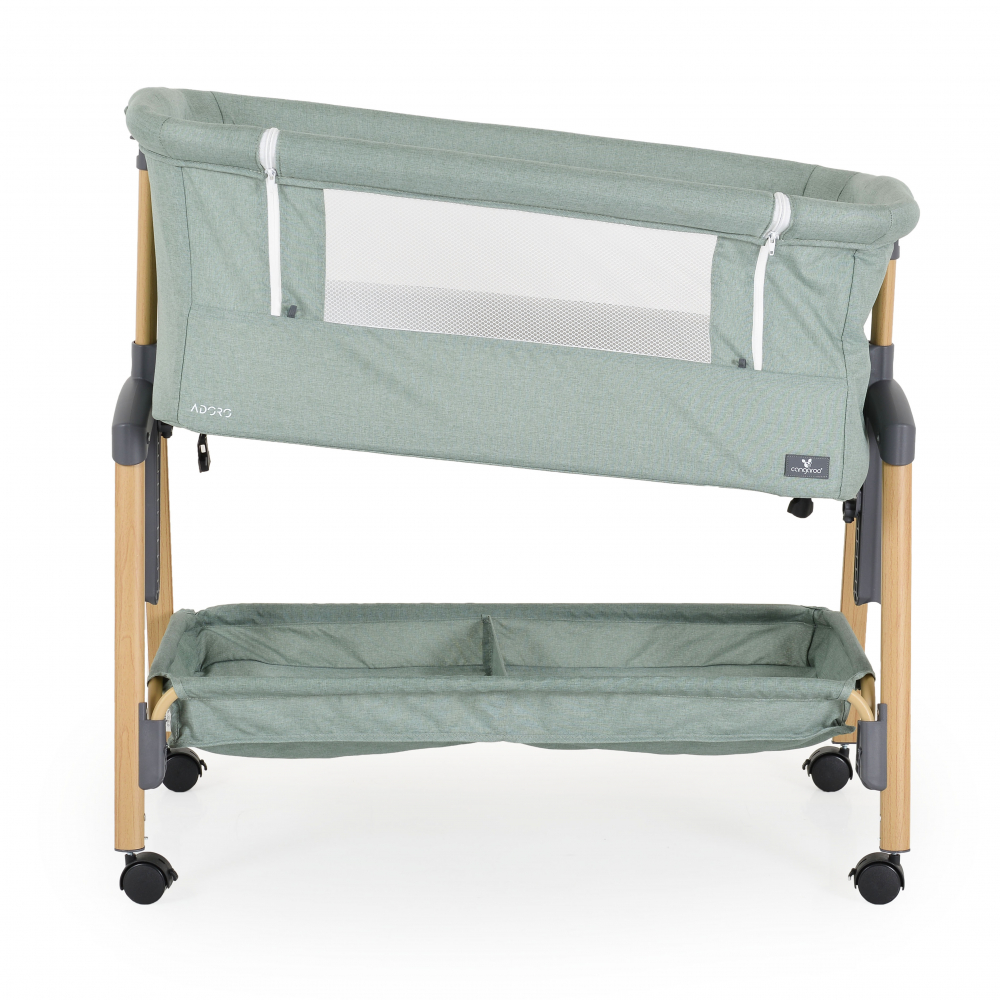 Patut Co-Sleeper Cangaroo Adoro Green 7 niveluri - imagine 7