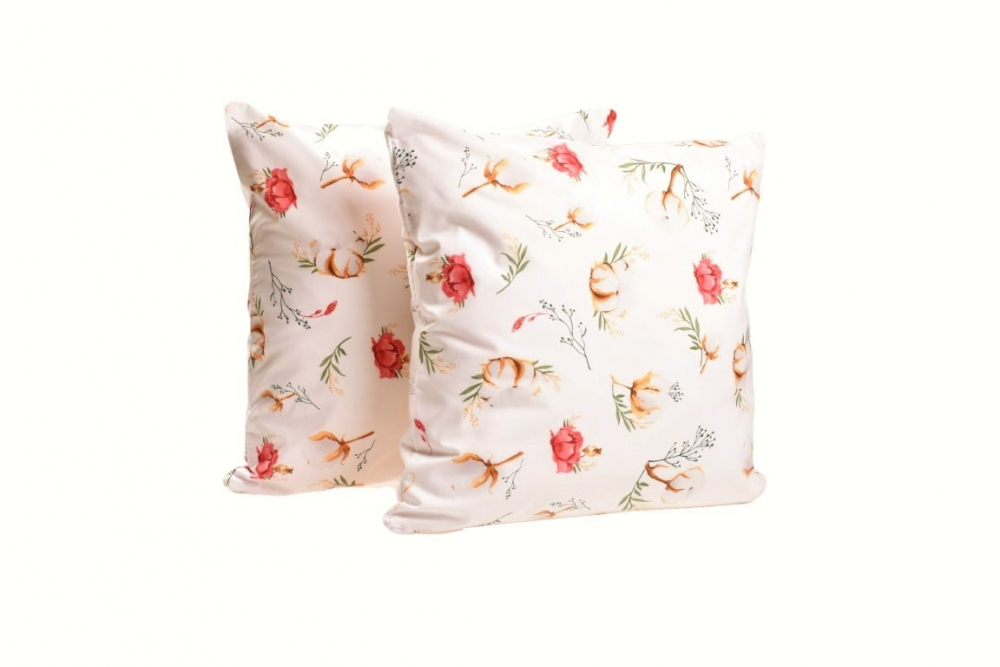 Set 2 Perne Flori Bumbac Confort Family
